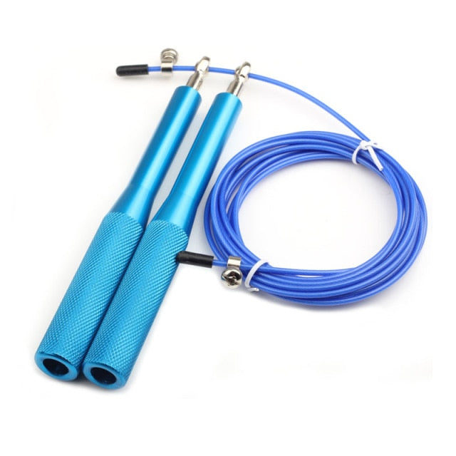 Speed Rope Al Thread Metal Speed Rope - Knurled Aluminum Grip – Talon Athletic