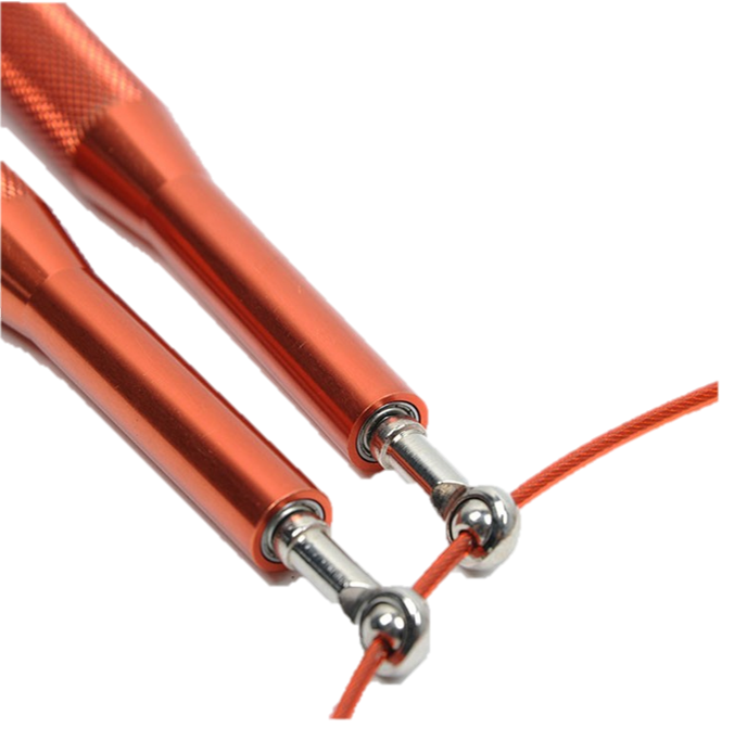 Metal Speed Rope - Knurled Aluminum Grip